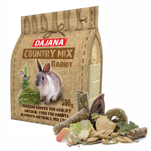 Качествена храна за заек Dajana Country Mix Rabbit - 500 гр