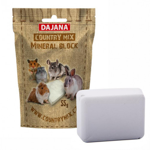 Минерално блокче за гризачи Dajana Country Mix Mineral Block - 55 гр