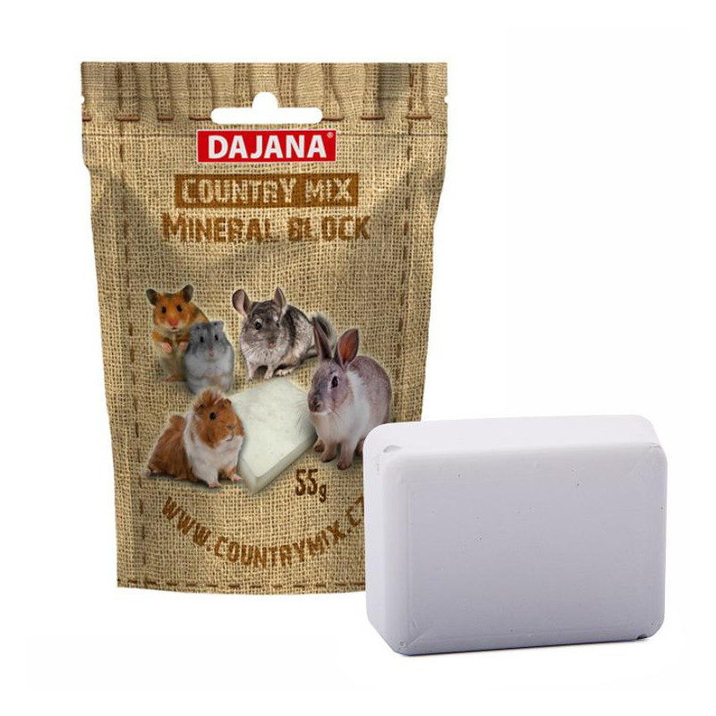Минерално блокче за гризачи Dajana Country Mix Mineral Block - 55 гр