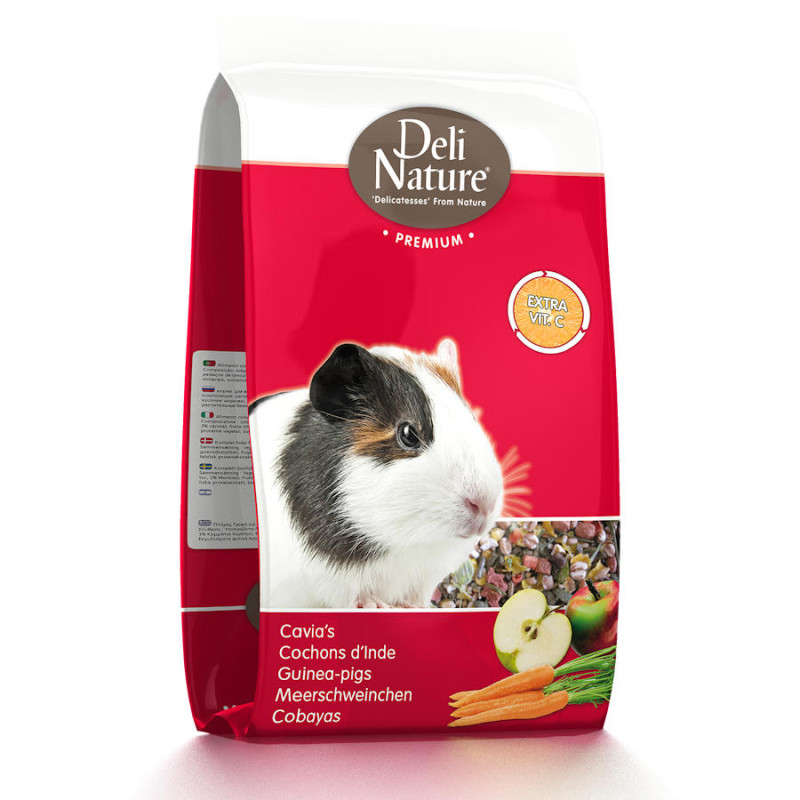 Качествена храна за морски свинчета Deli Nature Premium Guinea Pig - 15 кг