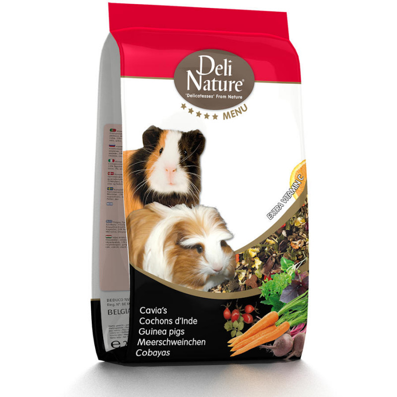 Супер премиум храна за морски свинчета Deli Nature 5 Star Menu Guinea Pig - 800 гр