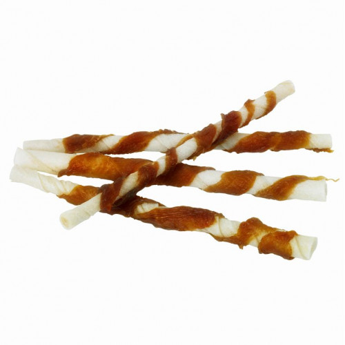 Натурално лакомство за кучета  от патешко месо и телешка кожа StarSnack BBQ Wrapped Duck - 70 гр