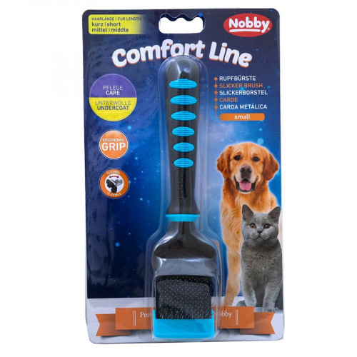 Четка за разресване и масаж Nobby Comfort Line Flexible Brush