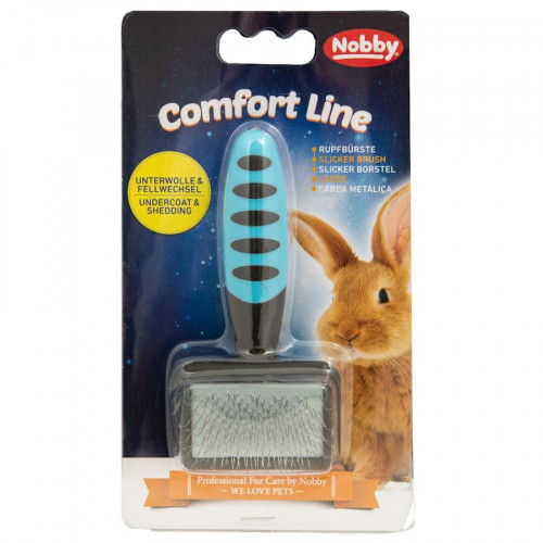 Иглена четка за зайче Nobby Comfort Line Slicker Brush