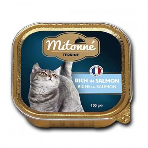 Пастет Mitonne Salmon - 32 бр. х 100 гр
