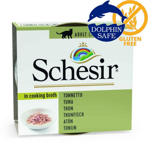 Schesir Cat Tuna - консерва за котки с риба тон 70 гр