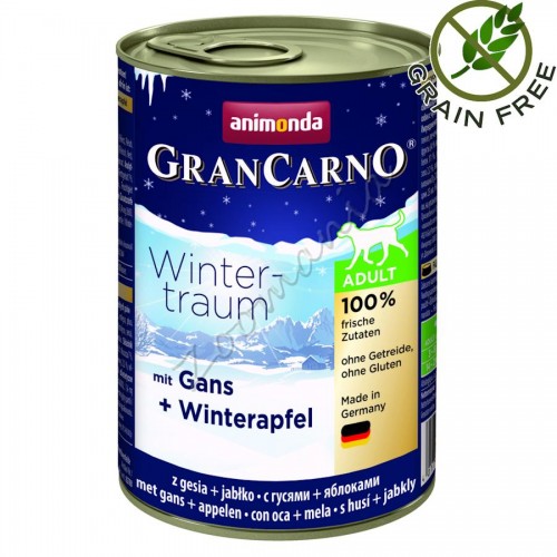 GranCarno® Adult Wintertraum с гъше месо и ябълки - 400 гр