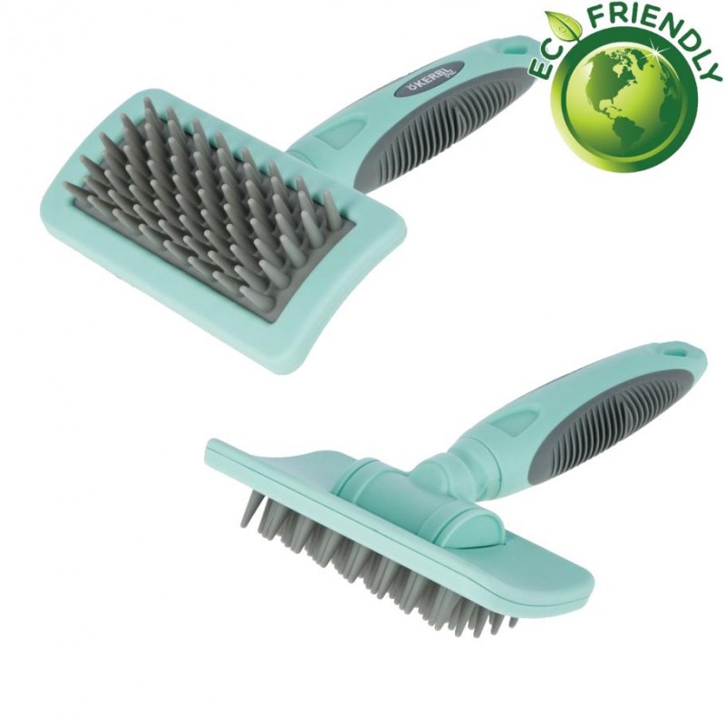 Масажираща четка Kerbl New Line 2022 Massage Brush - 18 х 12 см