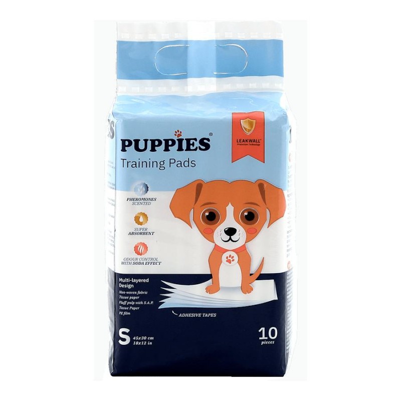 Хигиенна подложка Puppies Training Pads - S (10 бр.)