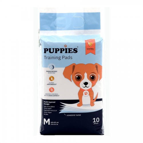 Хигиенна подложка Puppies Training Pads - M (10 бр.)