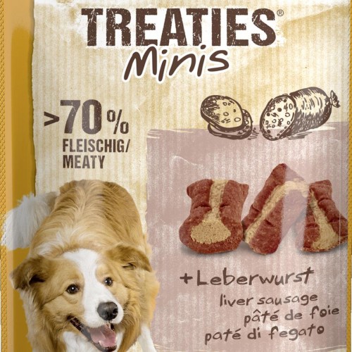 Лакомство за кучета от мини породи с лебервурст Vitakraft Treaties® Bits Minis Leberwurst - 48гр