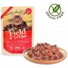 Пауч за кастрирани котки с 85% истинско месо - Sam's Field Cat Sterilized Pouch - True Meat Fillets Beef & Beetroot (85 гр)