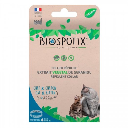 Противопаразитен нашийник за котки - Biospotix Cat (35 см)