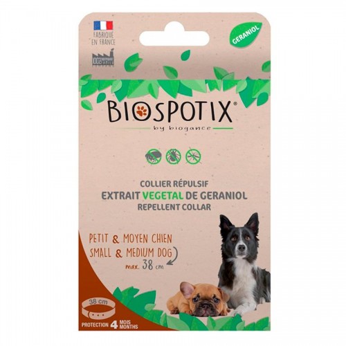 Противопаразитен нашийник за кучета - Biogance Biospotix Repellent Collar Dog (38 см)