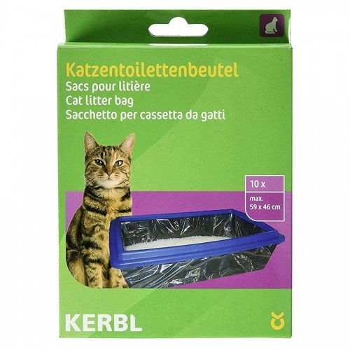 Чувал за котешка тоалетна Kerbl Cat Litter Bag (10 бр.)