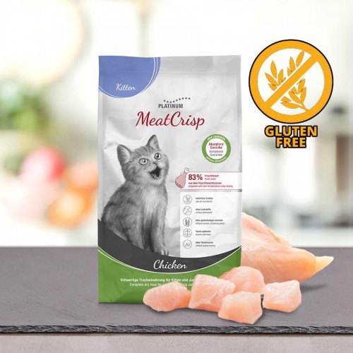 Platinum Kitten MeatCrisp Chicken (1.5 кг) - храна за котенца
