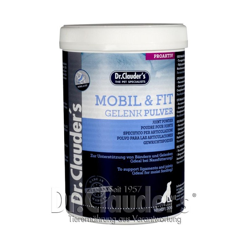 Dr. Clauder's Fit & Mobil Joint Powder - хранителна добавка за стави (500 гр)