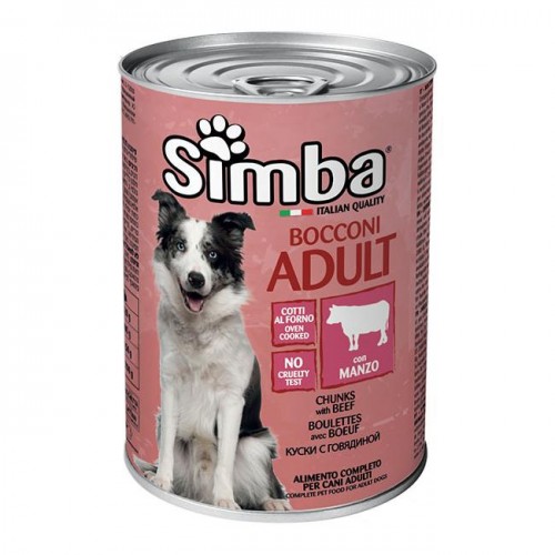 Simba Dog with Beef - консерва за кучета с говеждо (415 гр)