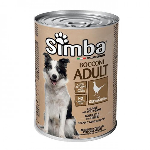 Simba Dog with Wild Game - консерва за кучета с пернат дивеч (415 гр)