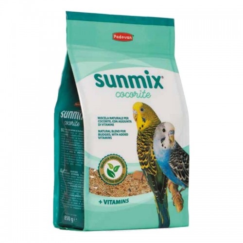 Храна за вълнисти папагалчета Padovan Sunmix Cocorite (850 гр)