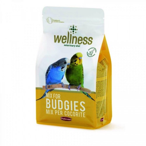 Премиум храна за вълнисти папагалчета Padovan Wellness Budgies (1 кг)