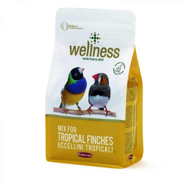 Премиум храна за екзотични птици Padovan Wellness Tropical Finches (1 кг)