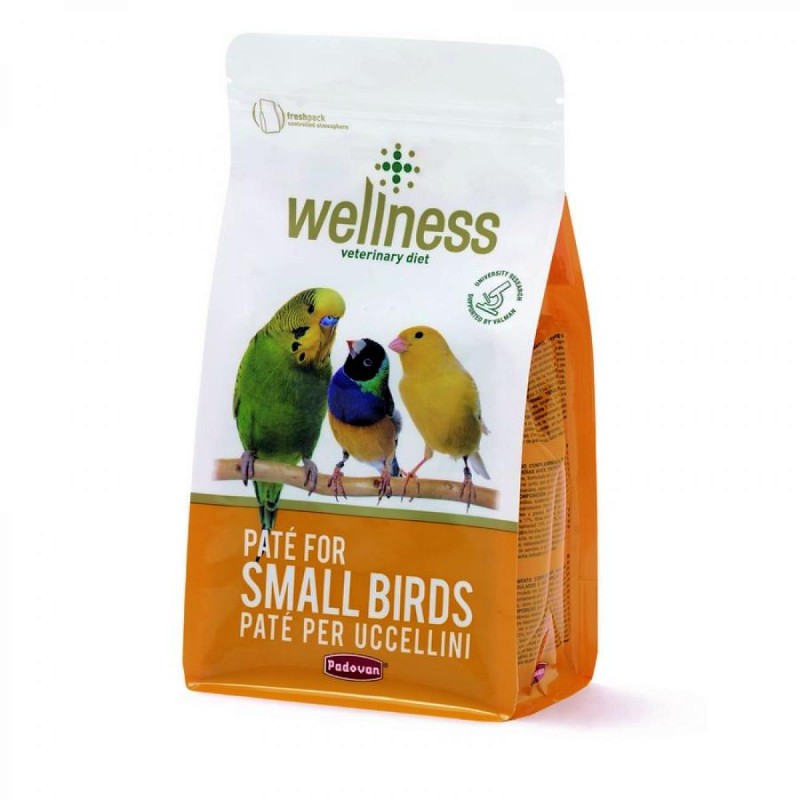 Хранителна добавка яйчен пастет за дребни птици Padovan Wellness Pâtée for Small Birds (600 гр)