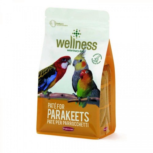 Хранителна добавка яйчен пастет за папагали Padovan Wellness Pâtée for Parakeets (600 гр)