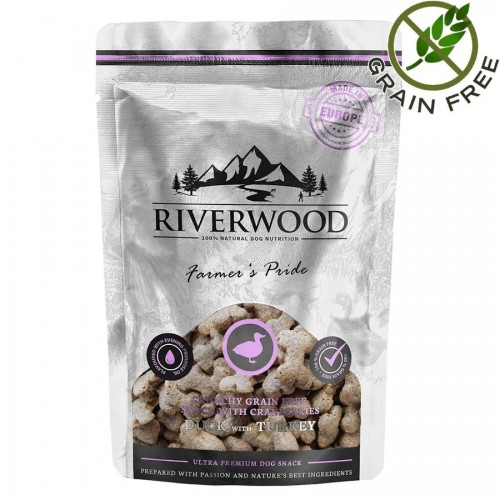 Riverwood Dog Snack Duck & Turkey - лакомство за кучета (200 гр)