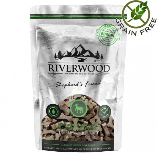 Riverwood Dog Snack Lamb & Rabbit - лакомство за кучета с агнешко и заешко (200 гр)