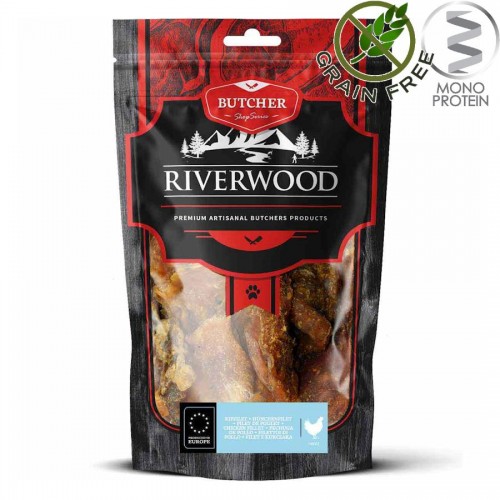 Riverwood Butcher Snack Chicken Fillet - лакомство за кучета (100 гр)