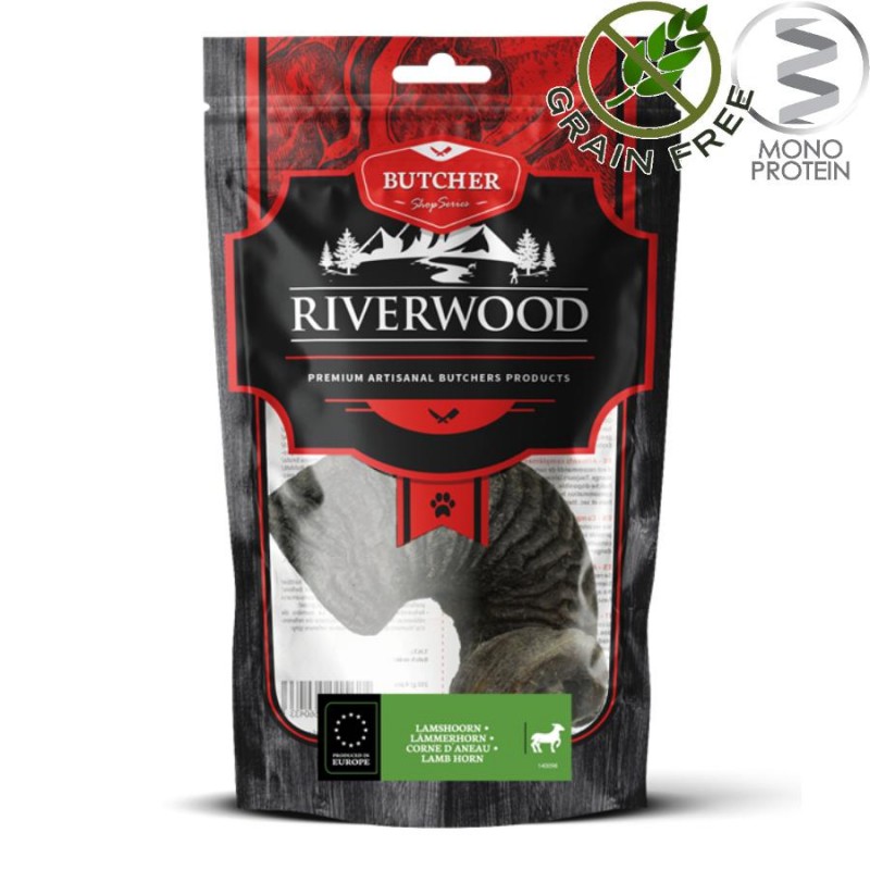 Riverwood Butcher Snack Lamb Horn - овчи рог за гризане (1 бр.)