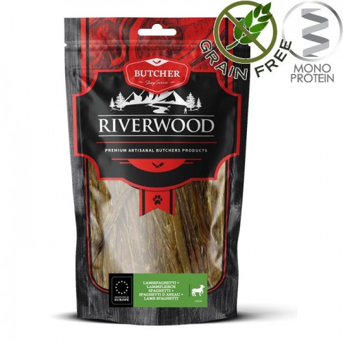 Riverwood Butcher Snack Lamb Spaghetti  - лакомство за кучета (100 гр)