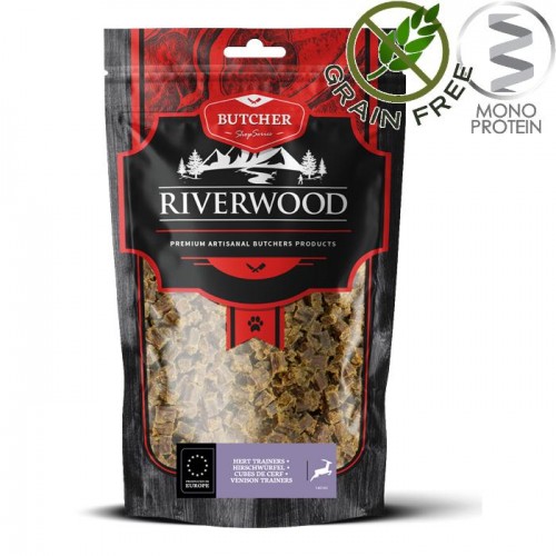 Riverwood Butcher Snack Meat Trainers Deer - лакомство за кучета от еленово месо (150 гр)