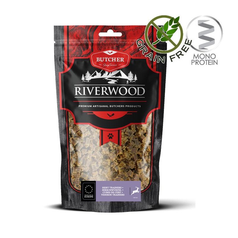 Riverwood Butcher Snack Meat Trainers Deer - лакомство за кучета от еленово месо (150 гр)