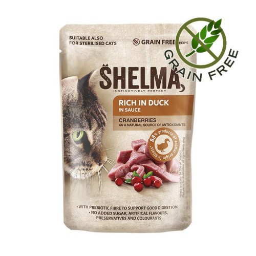 Shelma Cat Fillets Rich in Duck with Cranberry in Sauce (85 гр)