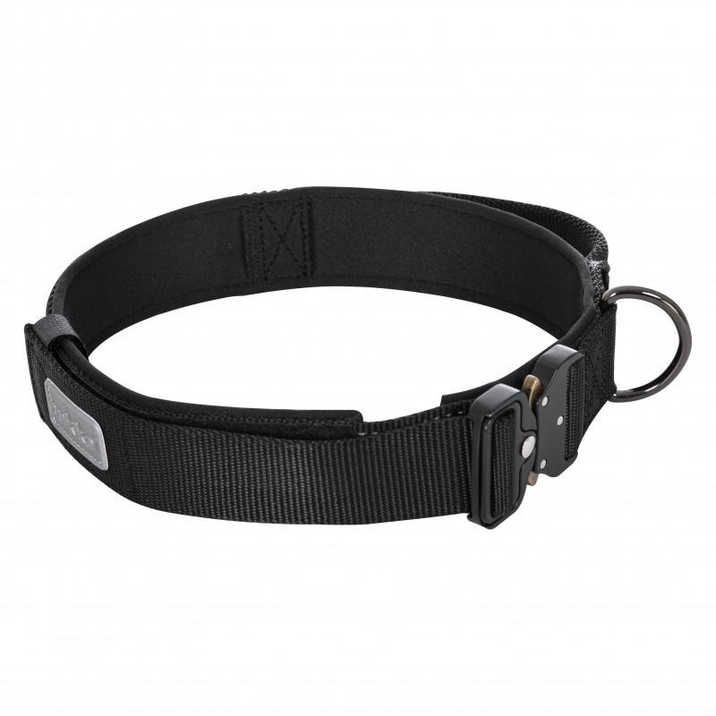 Черен тренировъчен нашийник Rukka Pets - Dog Training Collar Mission Black