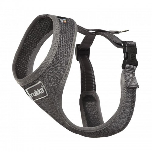Комфортен нагръдник за куче Rukka Pets Dog Harness Comfort Air - M (34-52 см / 28 см) - сив