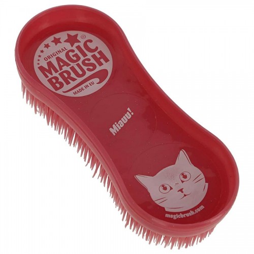 Kerbl Magic Brush Cat - специална четка за ежедневно почистване и масаж на котка