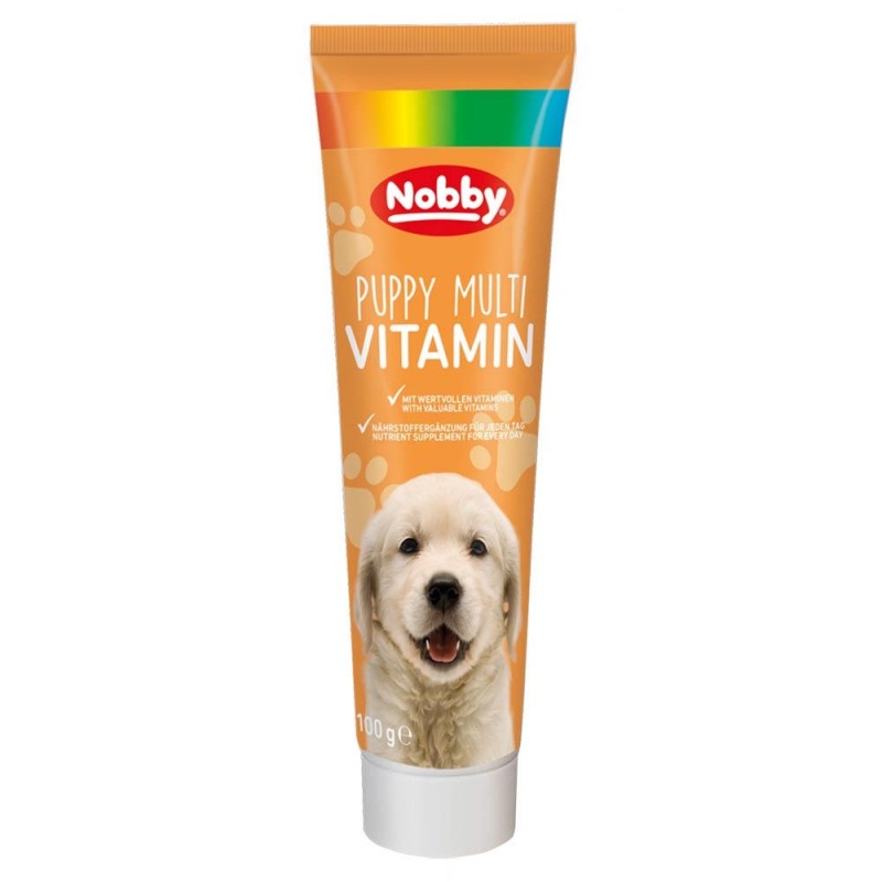 Перфектна мулти витаминна паста за кученца Nobby Multi Vitamin Puppy - 100 гр