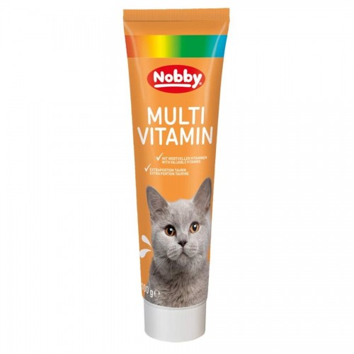 Мултивитаминна паста с таурин за котки и котенца Nobby Multi Vitamin Cat - 100 гр