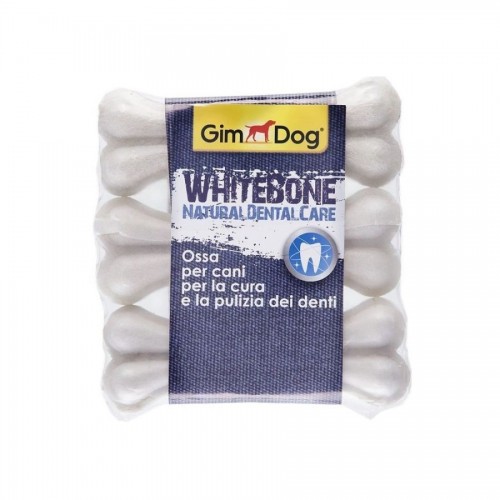 Бял кокал-лакомство за куче Gimdog Whitebone - 3 х 9 см