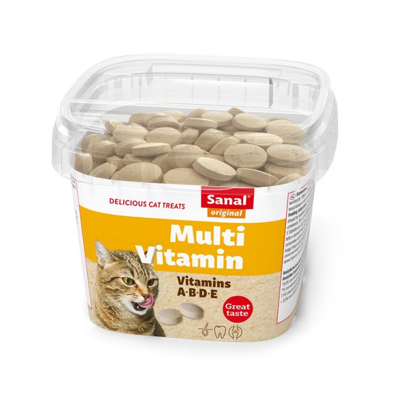 Мултивитамини за котка Sanal Cat Multi Vitamin Cup (100 гр)