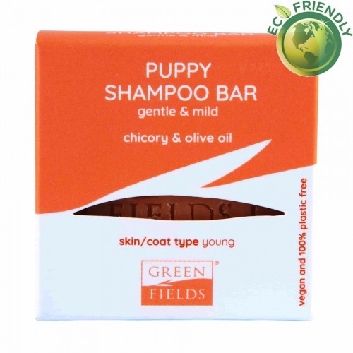 Веган шампоан за кученца Green Fields Puppy Shampoo Bar (70 гр)