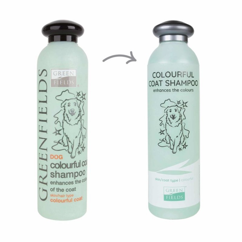 Специален шампоан за цветна козина Green Fields Colourful Coat Shampoo (250 мл)