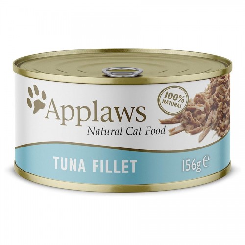 Applaws Cat Tuna Fillet in Broth - консерва за котки (156 гр)