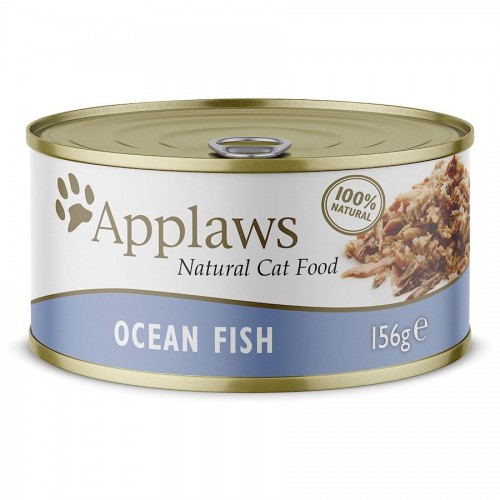 Applaws Cat Ocean Fish in Broth - консерва за котки със скумрия и сардини в бульон (70 гр)
