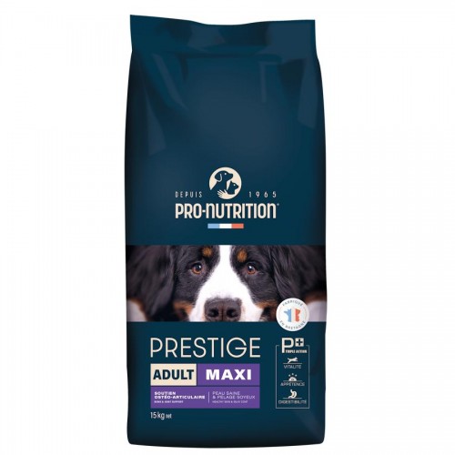 Висок клас храна за кучета от големи породи - Pro-Nutrition Prestige Dog Adult Maxi (15 + 3 кг екстра)