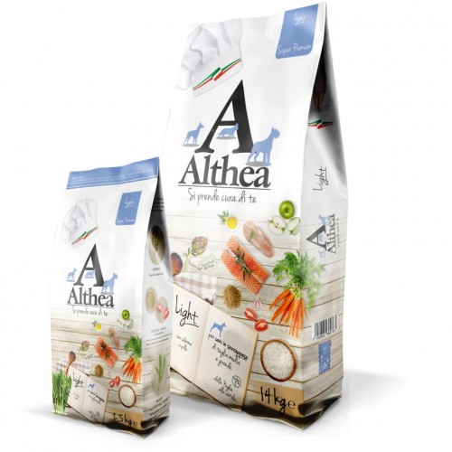 Althea Dog Light (14 кг) - евтина и качествена диетична храна за кастрирани кучета