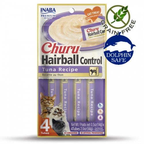 Фин крем Churu Hairball Tuna Recipe (4 х 14 гр)